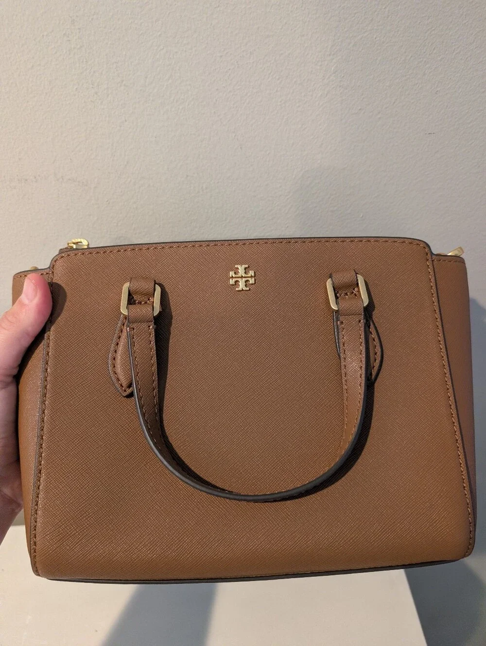 Tory Burch Emerson Mini Top Zip Tote Crossbody Bag